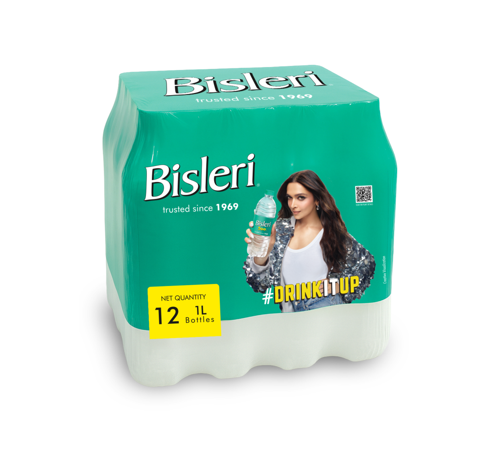 Bisleri Packaged Drinking Water 1 LTR (Pack of 12) - Image 2