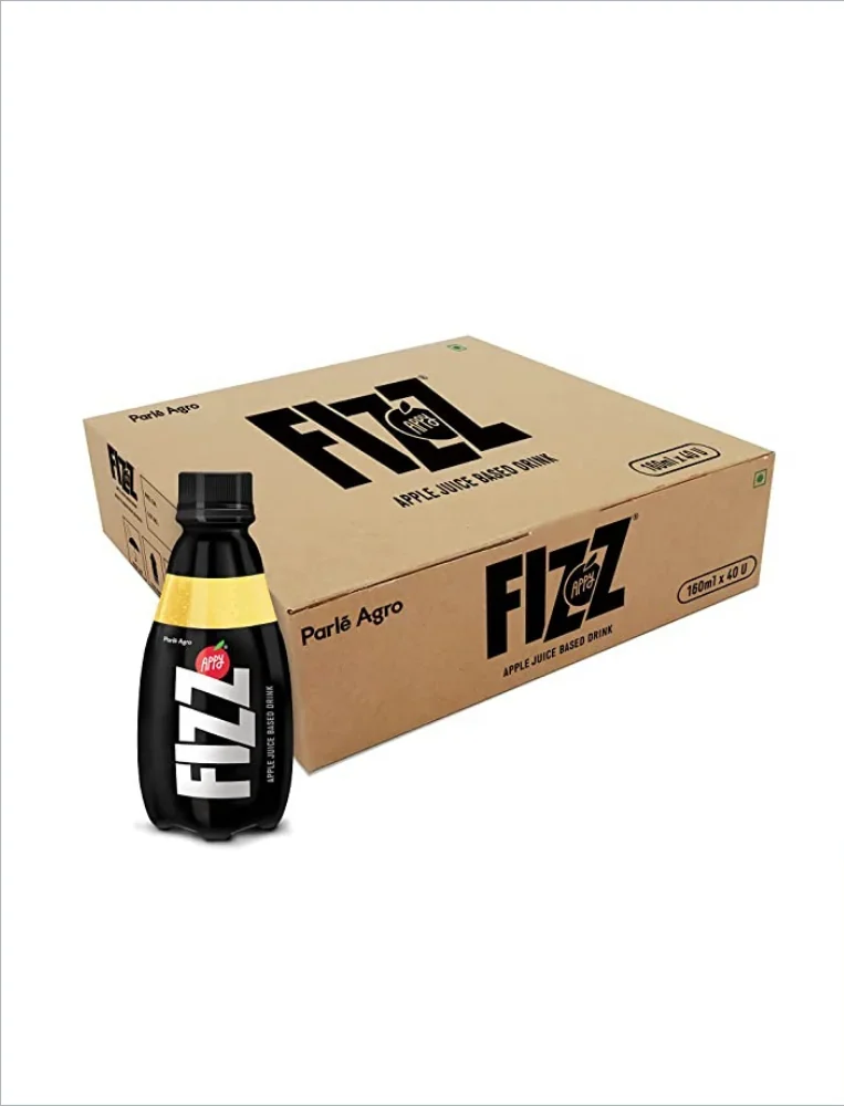 Appy Fizz Sparkling Apple Drink 160 ML (Pack of 40) - Image 2