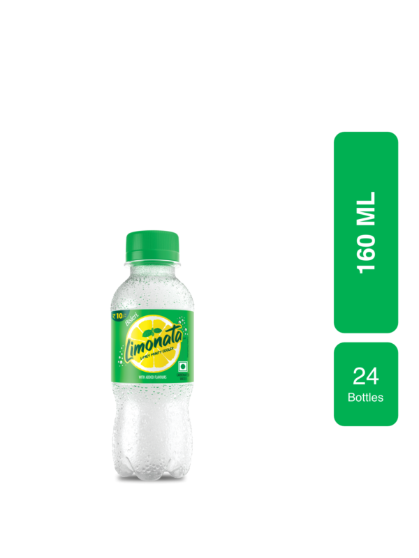 Bisleri Limonata Sparkling Drink 160 ML (Pack of 24)