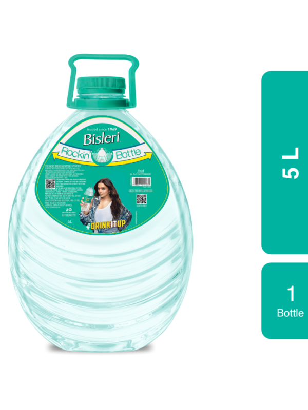 Bisleri Packaged Drinking Water 5 LTR Jar