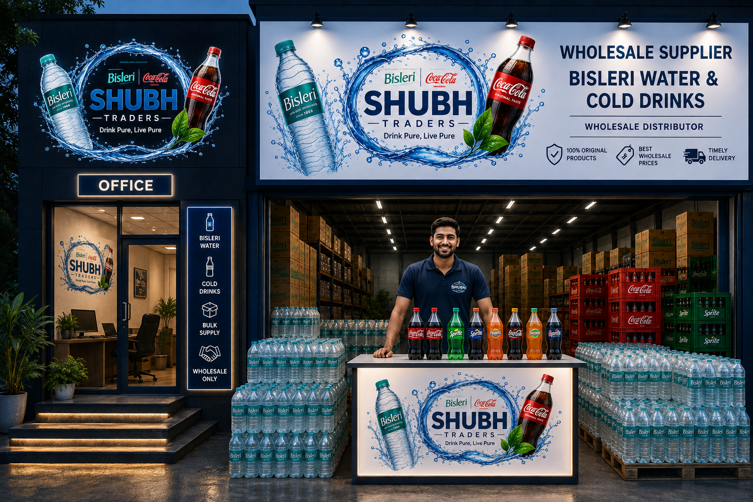 Bisleri Bulk Supply Orders