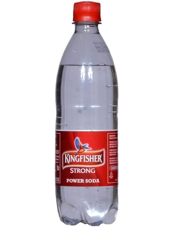 Kingfisher Packaged Club Soda 600 ML (Pack of 24)